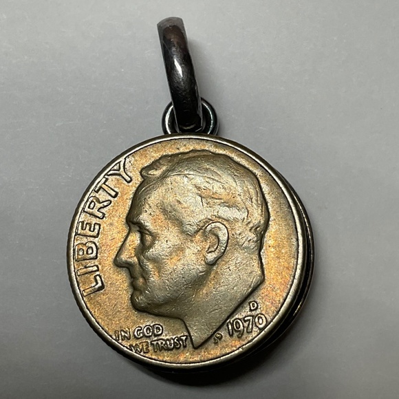 Rare Links Of London Sterling Silver WIMBLEDON Pendant. 3/4 inch diameter - Picture 5 of 6